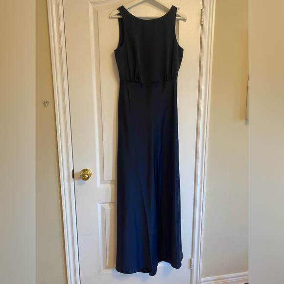 Beckett Satin Maxi Dress-Anthropologie - Picture 4 of 9